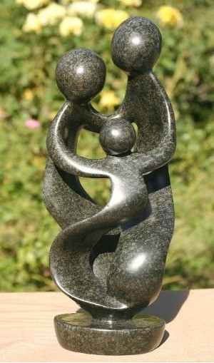 Family of Three by Tinei Makufa